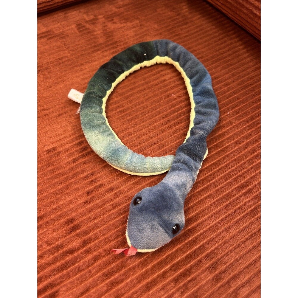 Ty Beanie Babies Hissy Snake Plush Beanbag  Retired 1997 Vintage